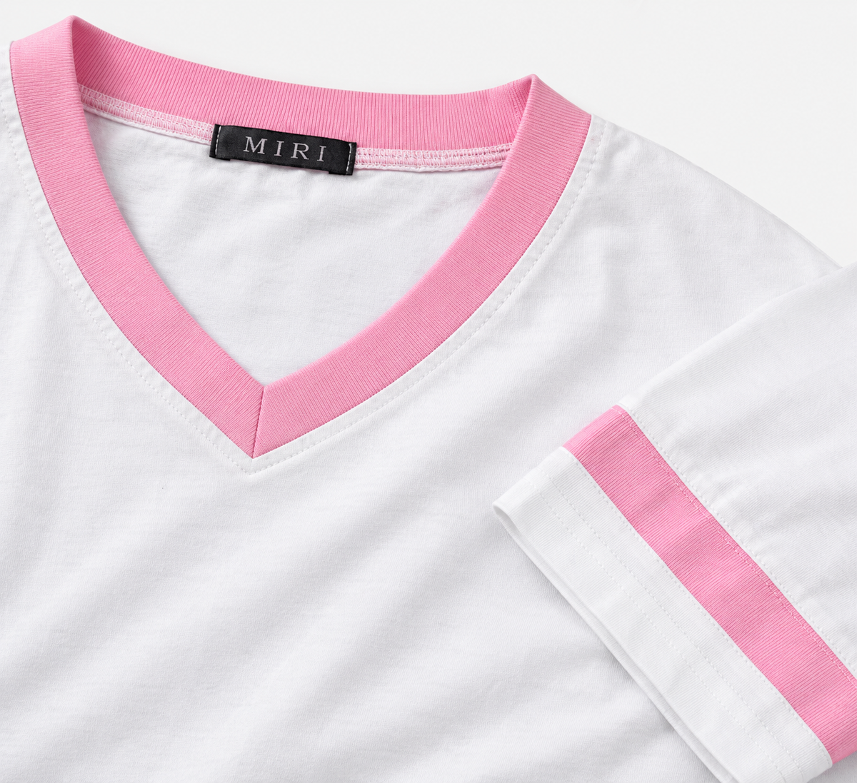 Lucky Feeling 66 Jersey Tee - Pink