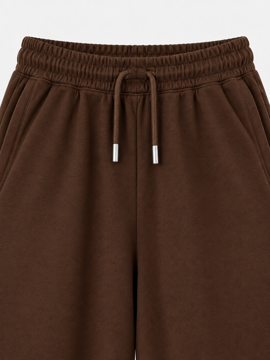Brown Wide-Leg Trousers
