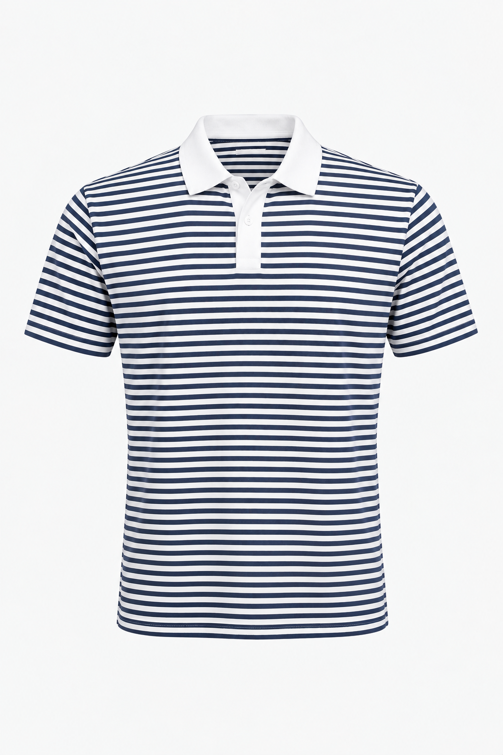 Navy Stripe Polo Shirt
